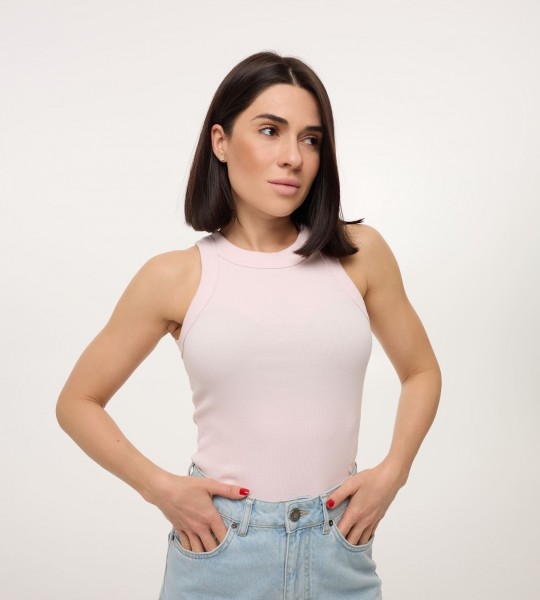 Майка Neo Rib Бузок | Showroom By Nona — зображення 4